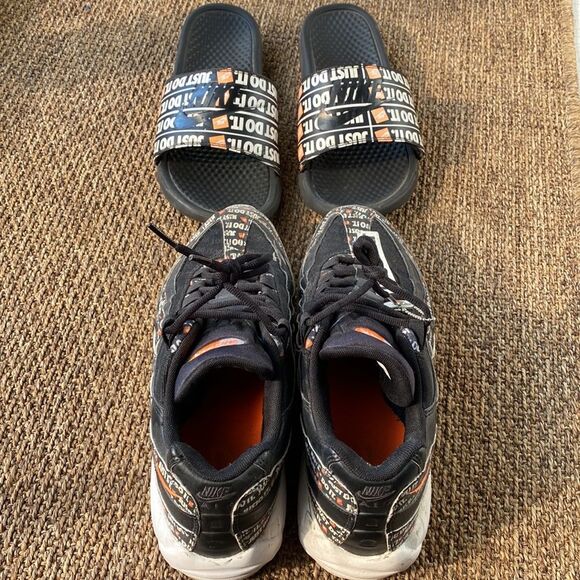 Nike air max 95 just do it sneaker and slides bundle - Picture 2 of 6